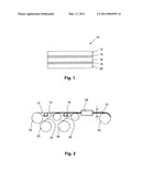 PROCESS FOR MANUFACTURING A FLEXIBLE LAMINATE FOR PACKAGING diagram and image