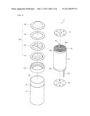 SECONDARY BATTERY AND METHOD OF MANUFACTURING THE SECONDARY BATTERY diagram and image