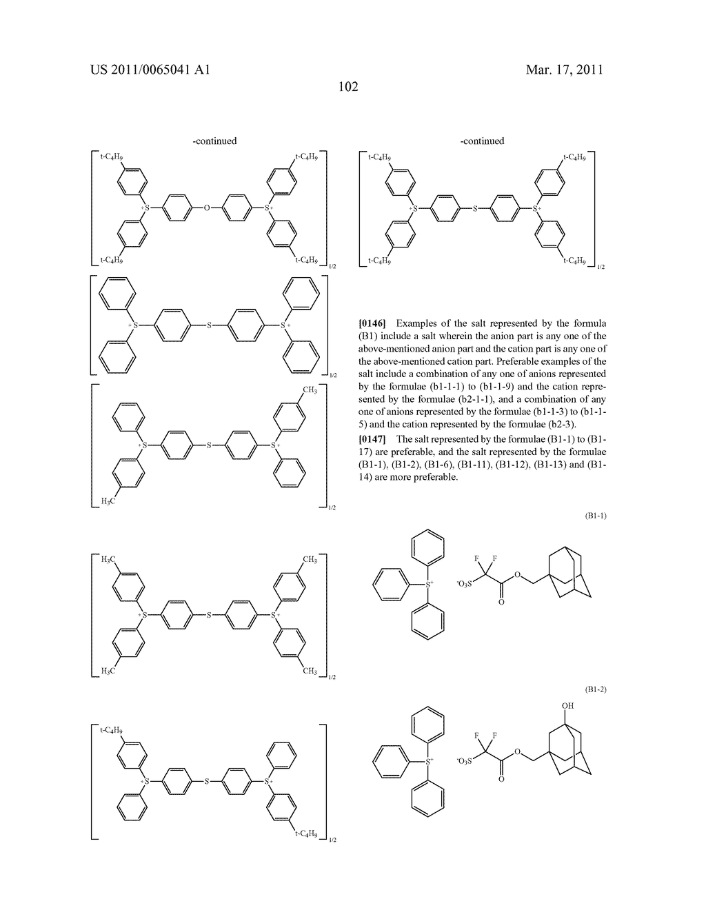 PHOTORESIST COMPOSITION - diagram, schematic, and image 103