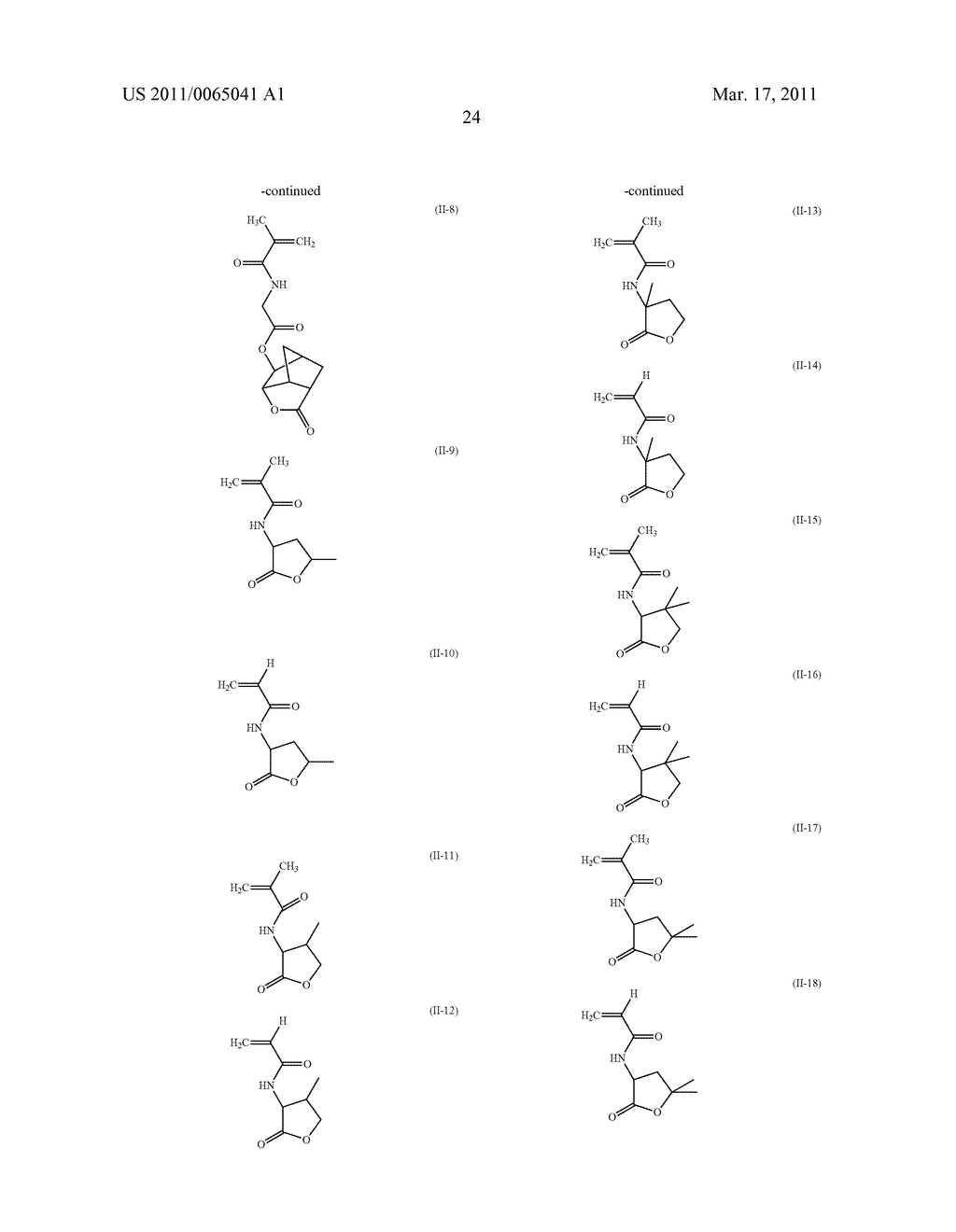 PHOTORESIST COMPOSITION - diagram, schematic, and image 25