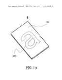 Electrically erasable writable educational flash card diagram and image