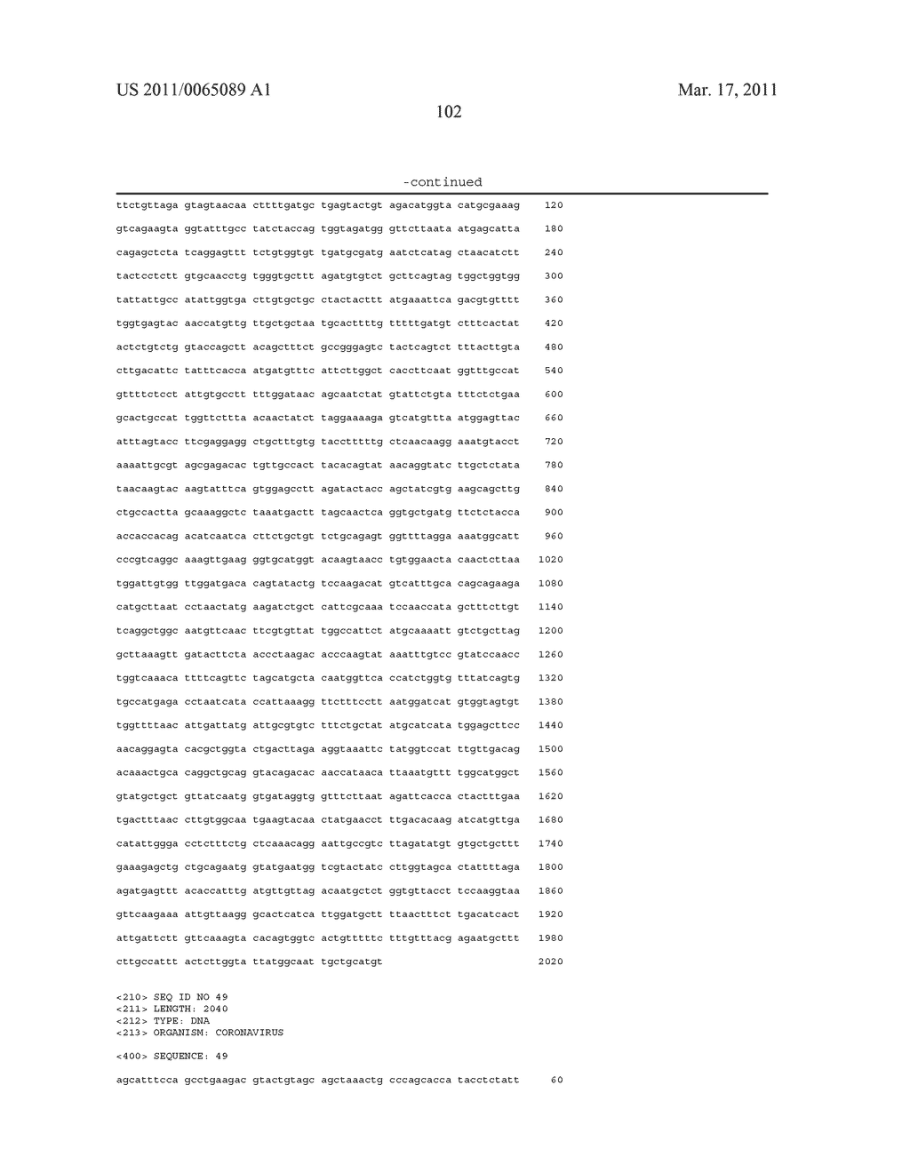 NOVEL STRAIN OF SARS-ASSOCIATED CORONAVIRUS AND APPLICATIONS THEREOF - diagram, schematic, and image 219