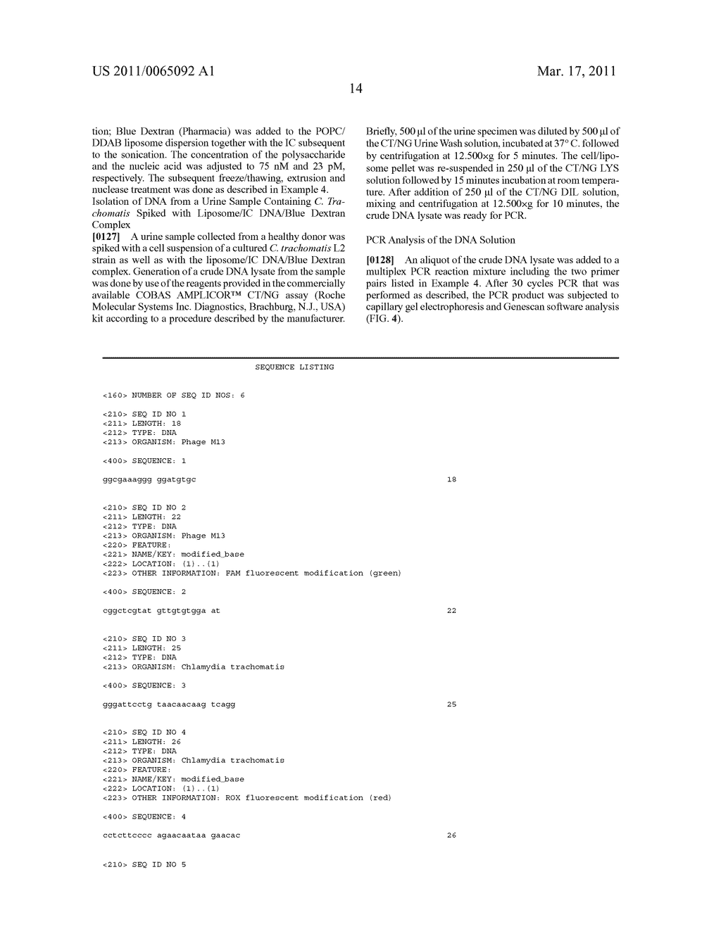 USE OF NONVIABLE PARTICLES COMPRISING AN INTERNAL CONTROL (IC) NUCLEIC ACID - diagram, schematic, and image 19