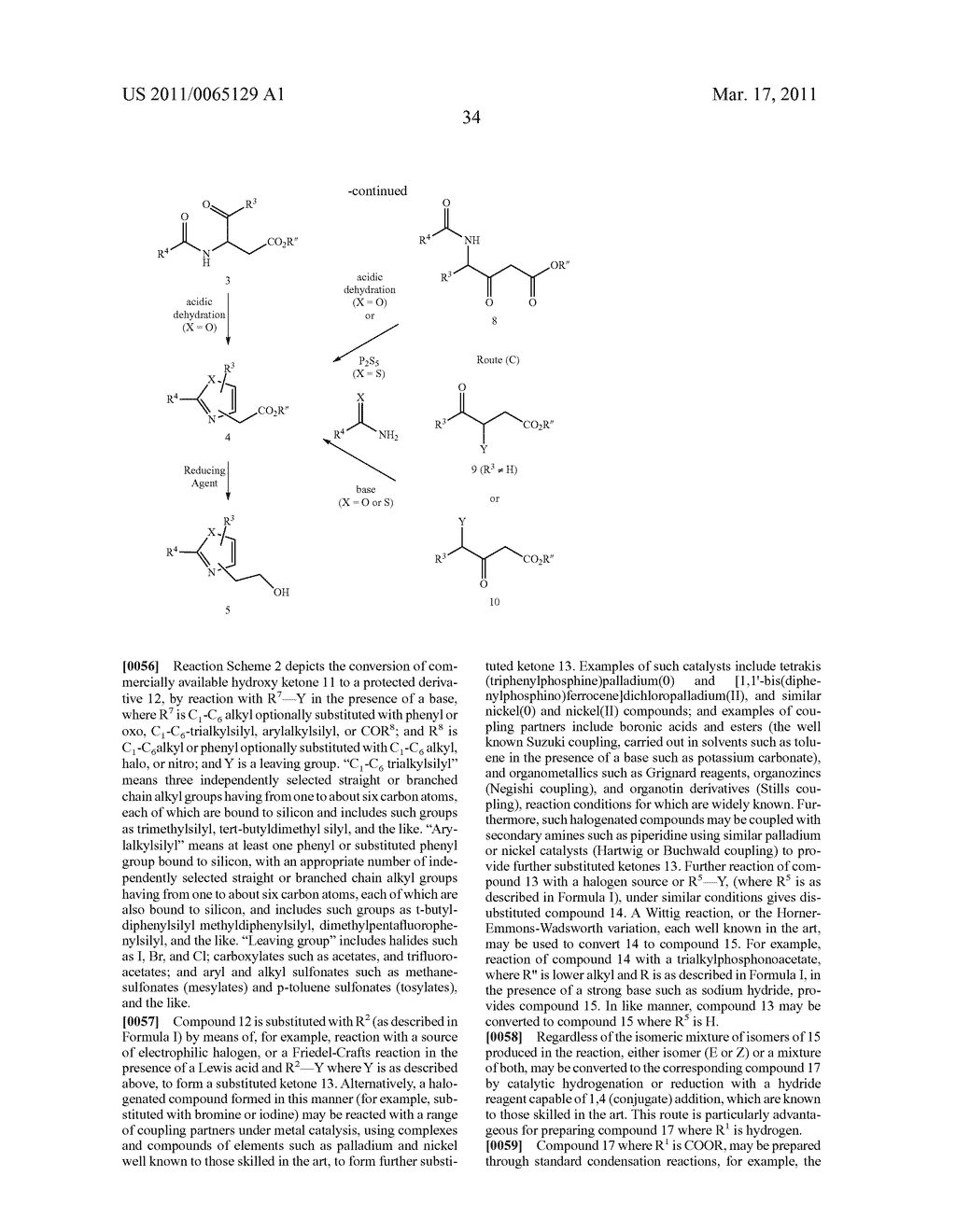 INDANE ACETIC ACID DERIVATIVES AND THEIR USE AS PHARMACEUTICAL AGENTS, INTERMEDIATES, AND METHOD OF PREPARATION - diagram, schematic, and image 35