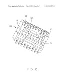 ELECTRICAL CONNECTOR WITH DRAINAGE CHANNELS diagram and image