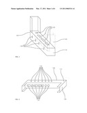 Docking station for portable electronics with voids for connector pass-through and integral connector fastener diagram and image