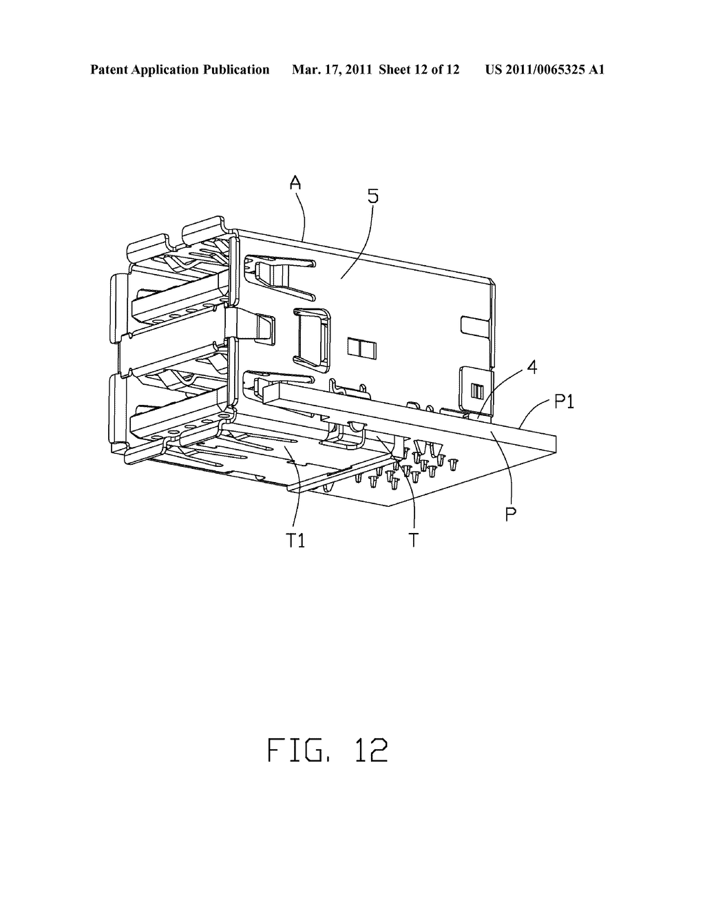 ELECTRICAL CONNECTOR HAVING ROBUST INTERENGAGEMENT ARRANGED BETWEEN CONTACTS AND HOUSING - diagram, schematic, and image 13