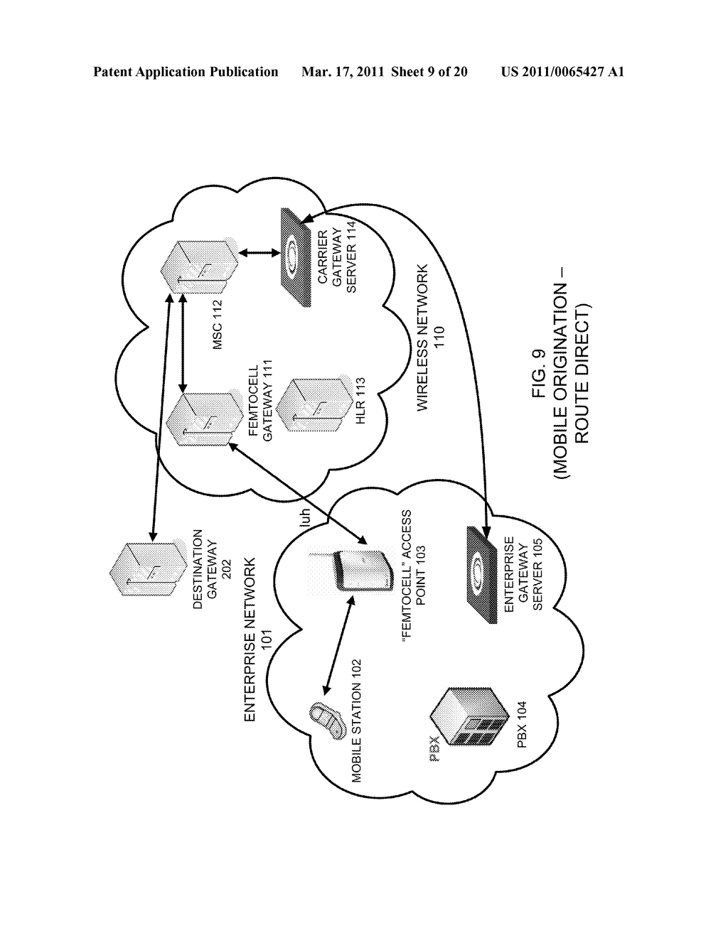 METHOD AND APPARATUS OF SUPPORTING WIRELESS FEMTOCELL COMMUNICATIONS - diagram, schematic, and image 10