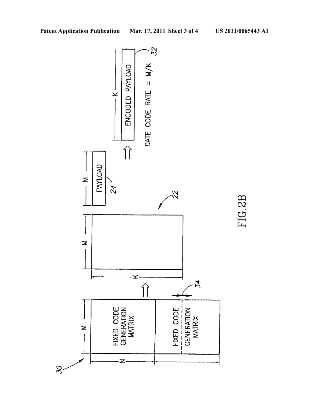 BLOCK ENCODING WITH A VARIABLE RATE BLOCK CODE - diagram, schematic, and image 04