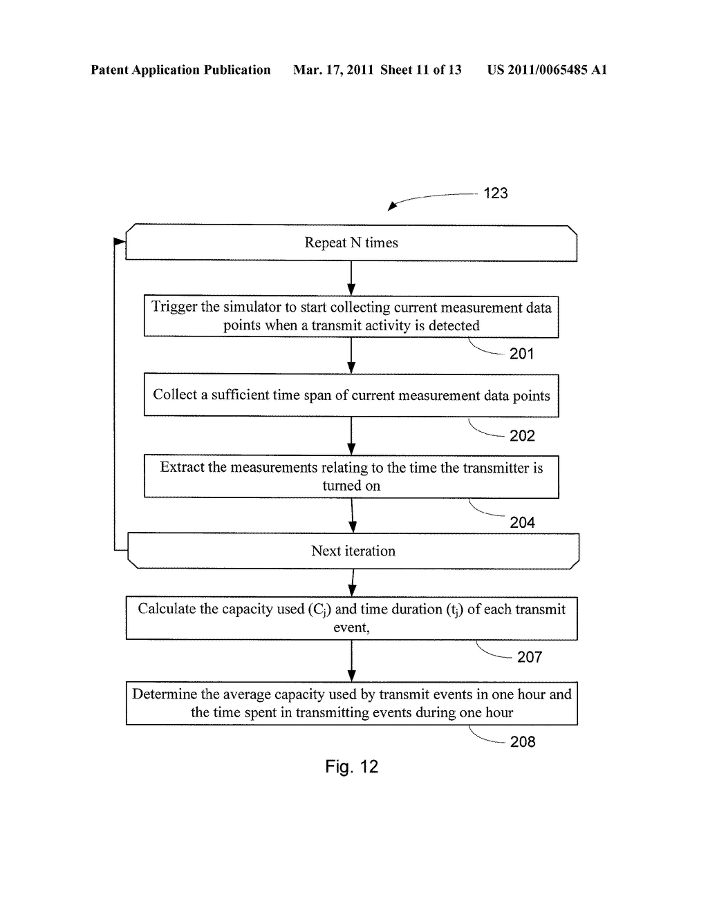 SYSTEM AND METHOD OF DETERMINING STANDBY TIME FOR MOBILE STATIONS - diagram, schematic, and image 12