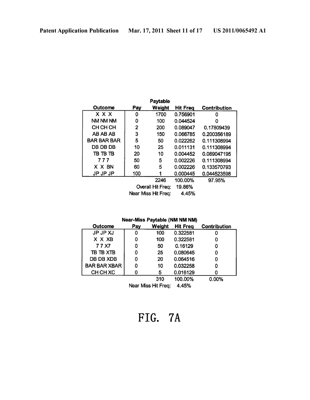 GAMING DEVICE HAVING NEAR-MISS CONFIGURATION - diagram, schematic, and image 12