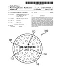 Alignment Guide for a Golf Ball diagram and image