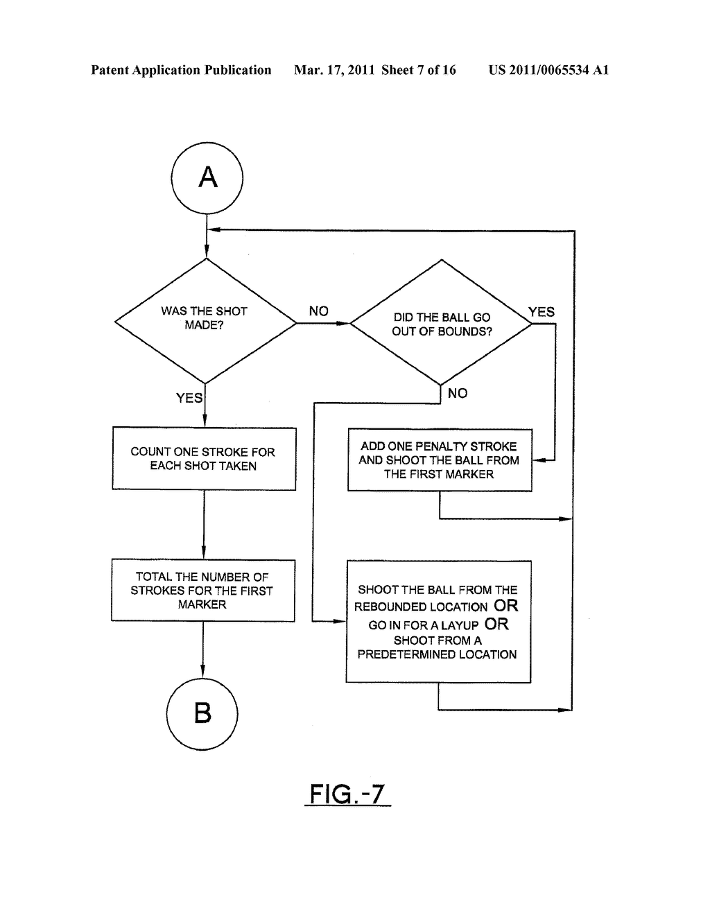 METHOD AND APPARATUS FOR A BASKETBALL AND GOLF GAME - diagram, schematic, and image 08