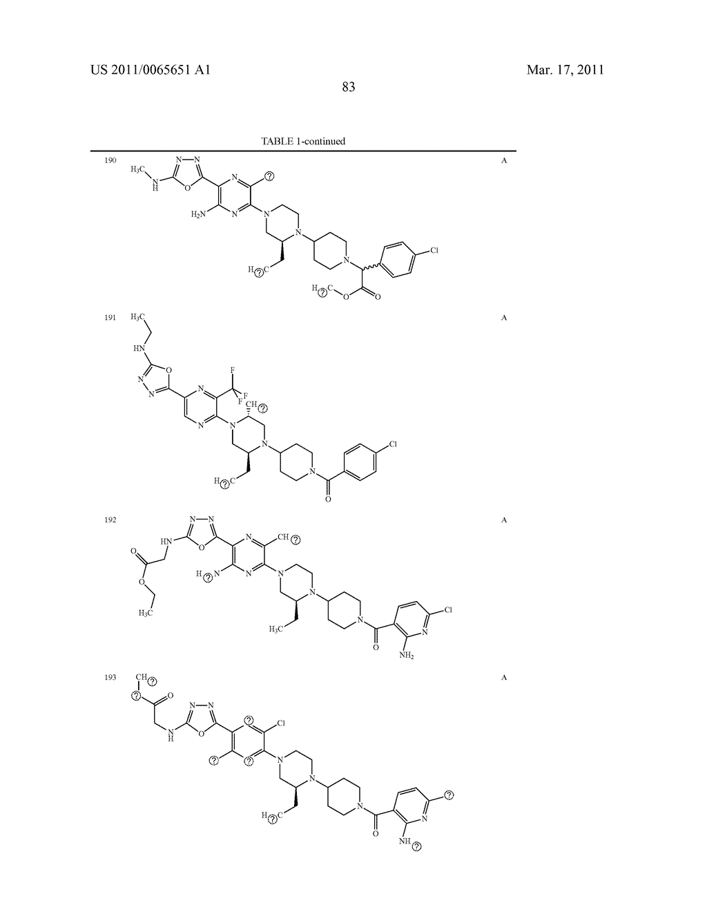 HETEROCYCLIC SUBSTITUTED PIPERAZINES WITH CXCR3 ANTAGONIST ACTIVITY - diagram, schematic, and image 84