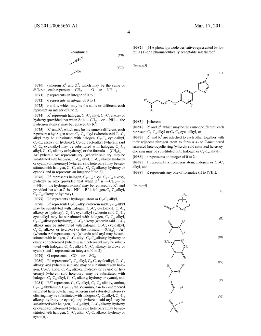 PHENYLPYRAZOLE DERIVATIVES - diagram, schematic, and image 05