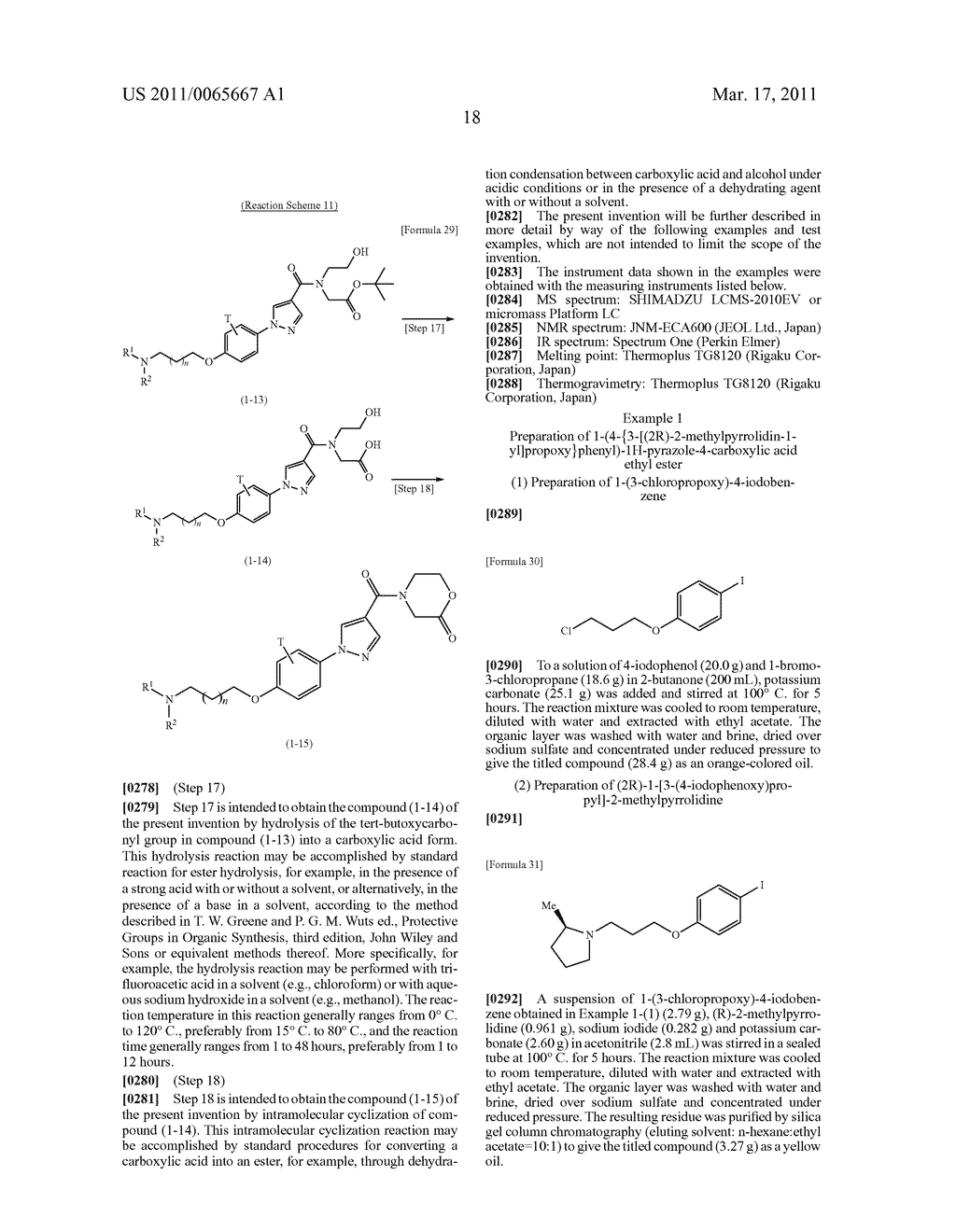 PHENYLPYRAZOLE DERIVATIVES - diagram, schematic, and image 19