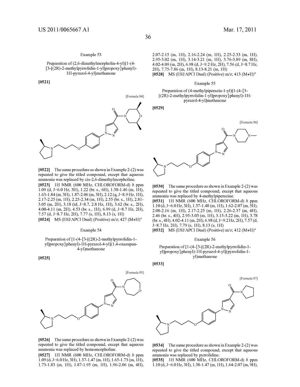 PHENYLPYRAZOLE DERIVATIVES - diagram, schematic, and image 37