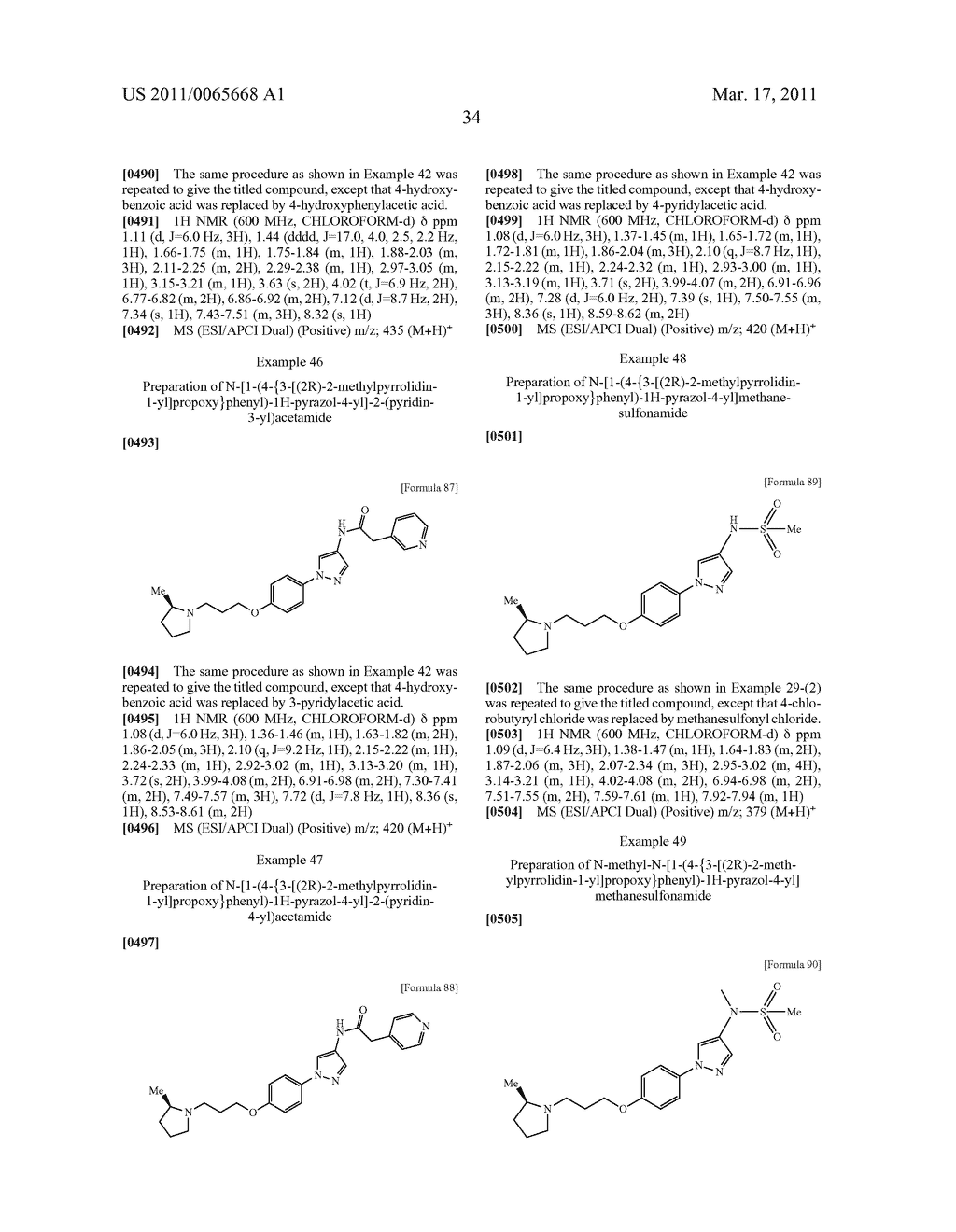 PHENYLPYRAZOLE DERIVATIVES - diagram, schematic, and image 35