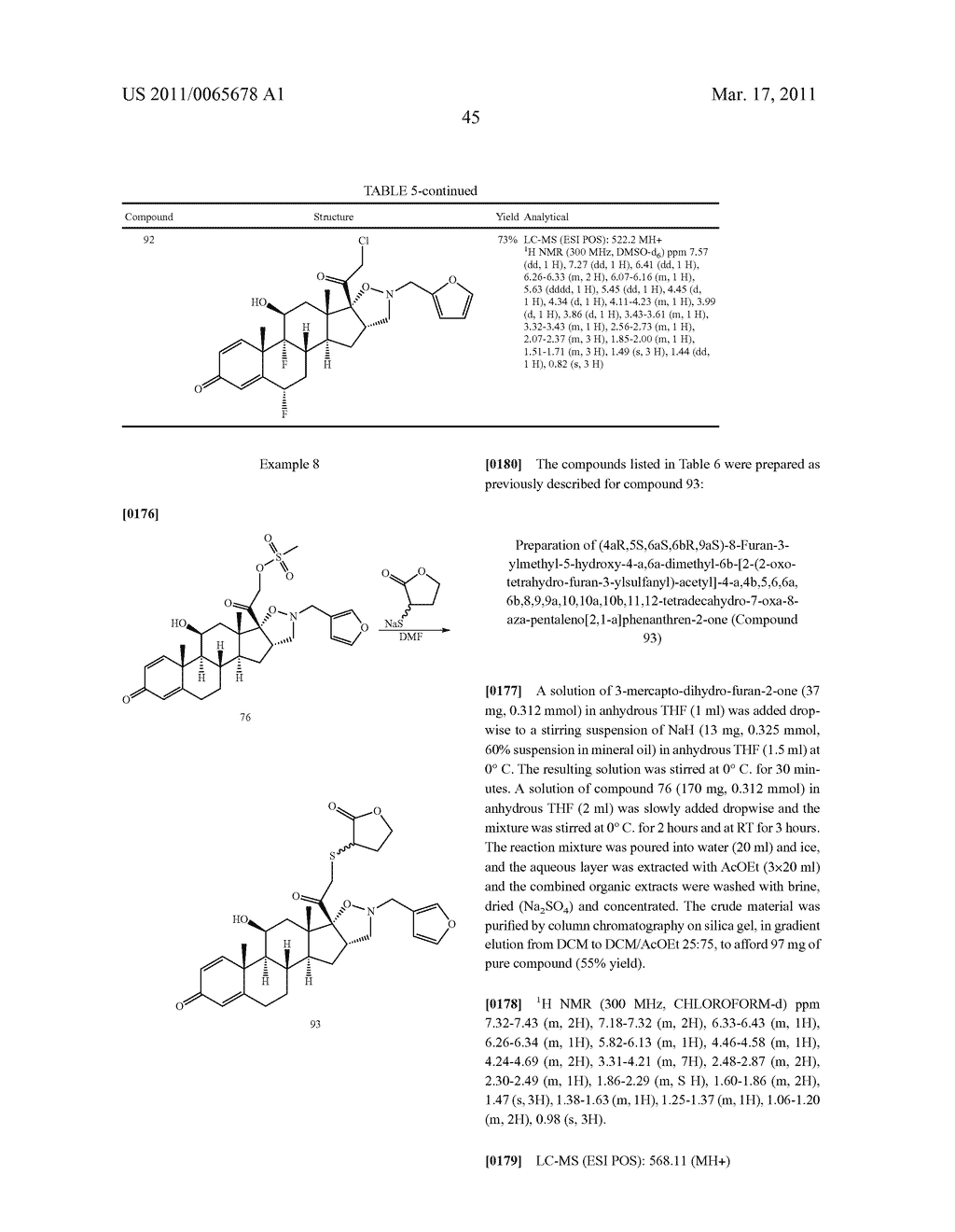 ISOXAZOLIDINE DERIVATIVES - diagram, schematic, and image 46