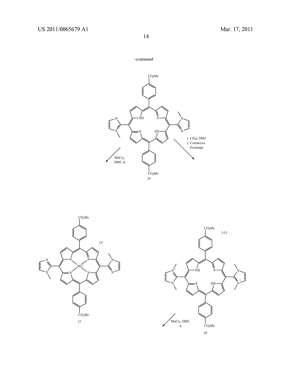 Substituted Porphyrins - diagram, schematic, and image 22