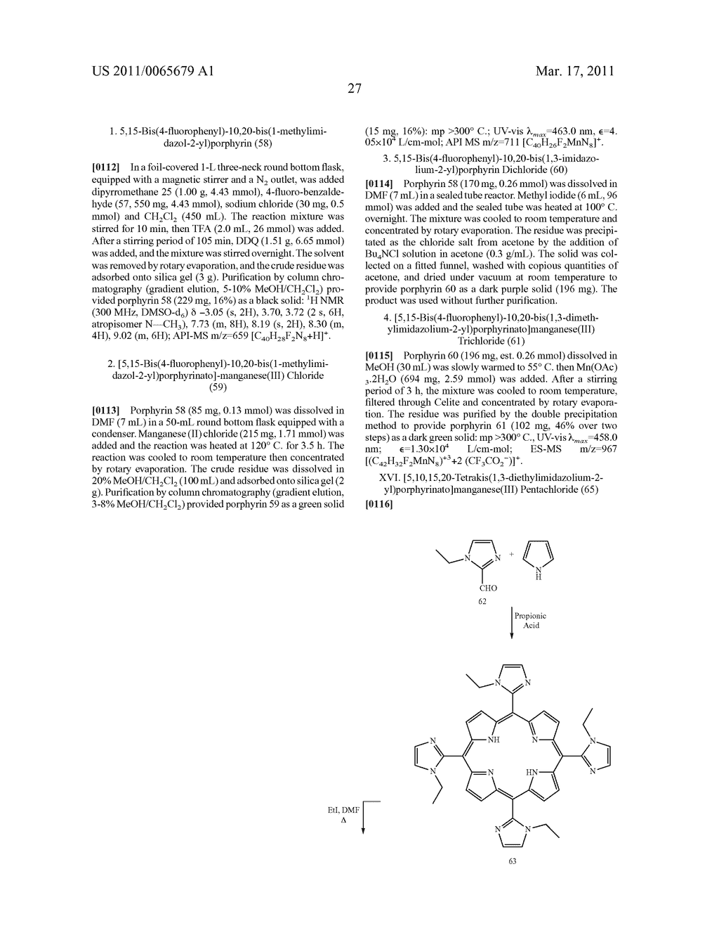 Substituted Porphyrins - diagram, schematic, and image 35