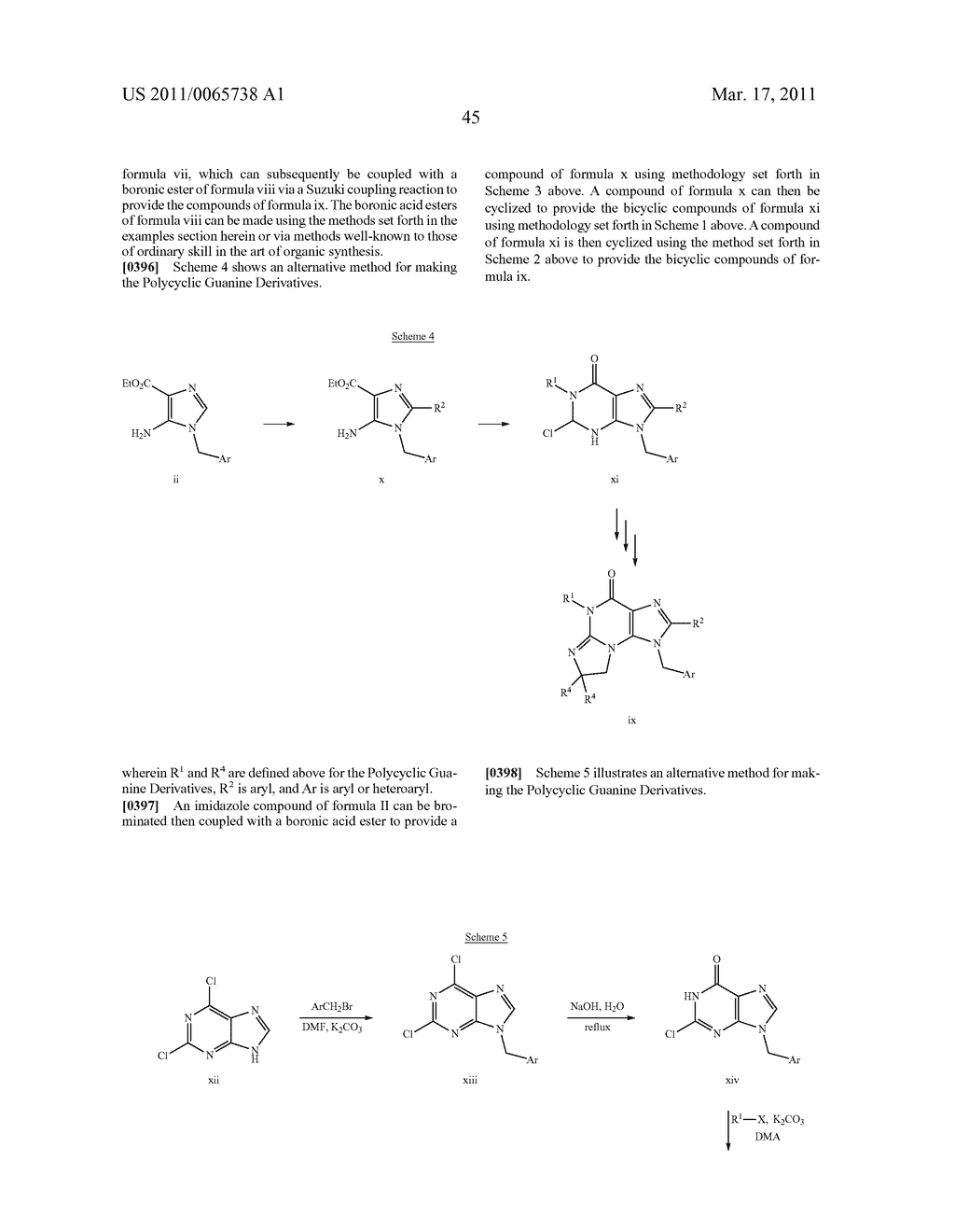 POLYCYCLIC GUANINE DERIVATIVES AND USE THEREOF - diagram, schematic, and image 46