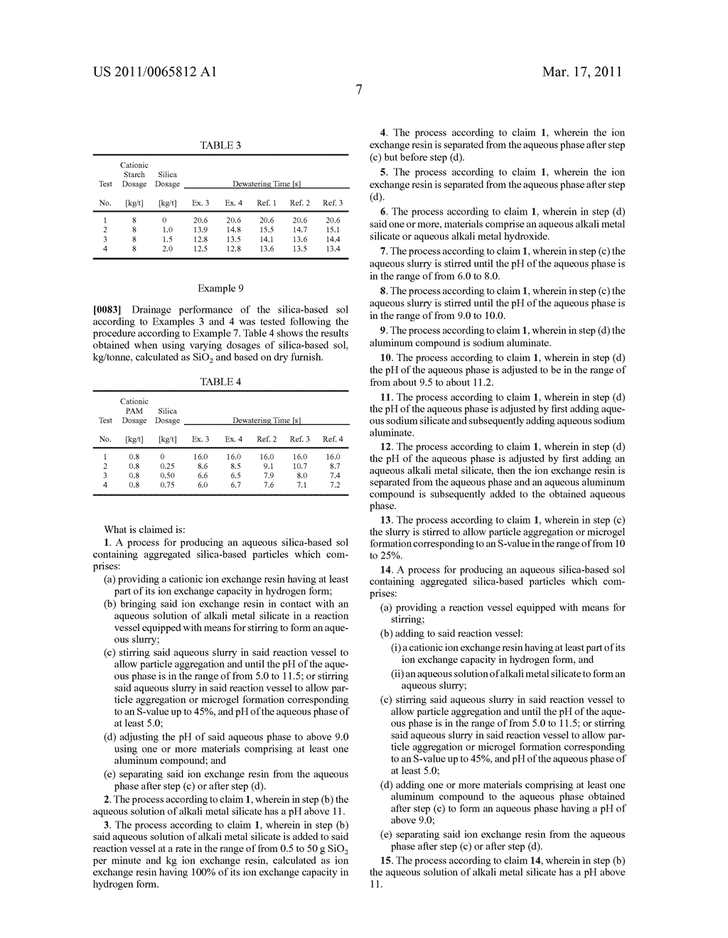 SILICA-BASED SOLS AND THEIR PRODUCTION AND USE - diagram, schematic, and image 08