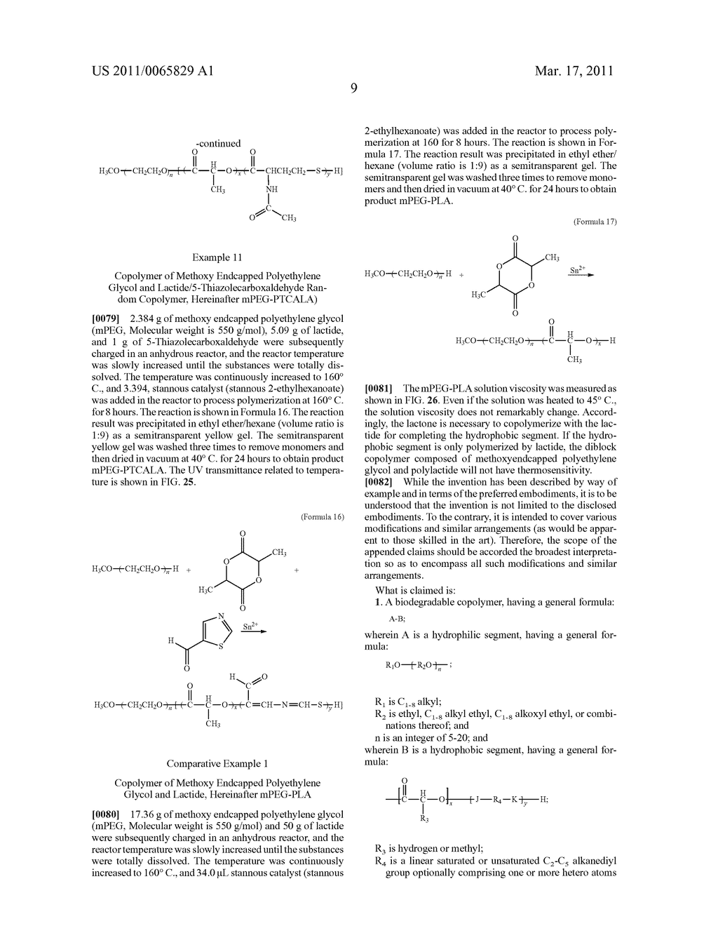 BIODEGRADABLE COPOLYMER AND THERMOSENSITIVE MATERIAL - diagram, schematic, and image 36