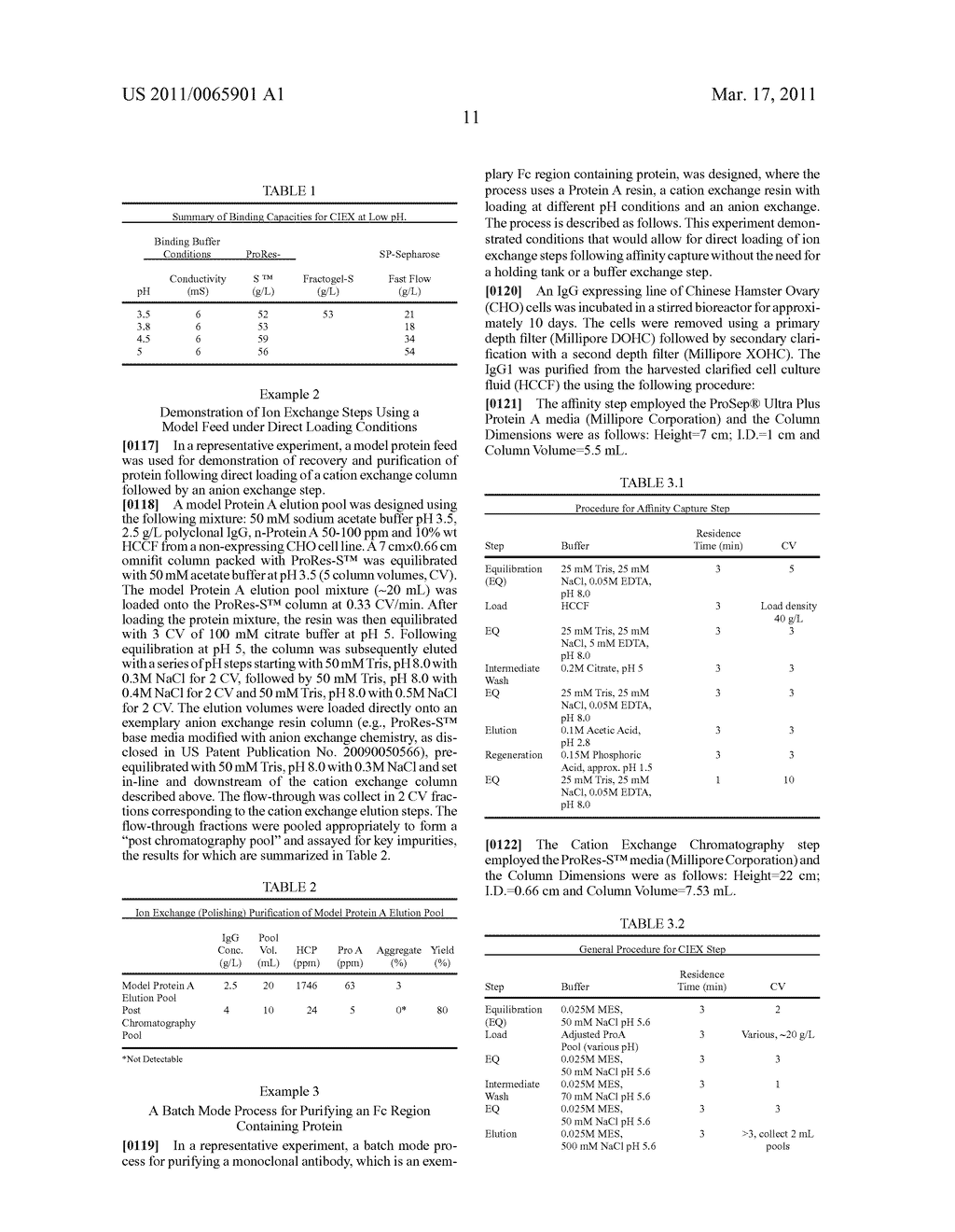 Methods For Purifying A Target Protein From One or More Impurities In A Sample - diagram, schematic, and image 19