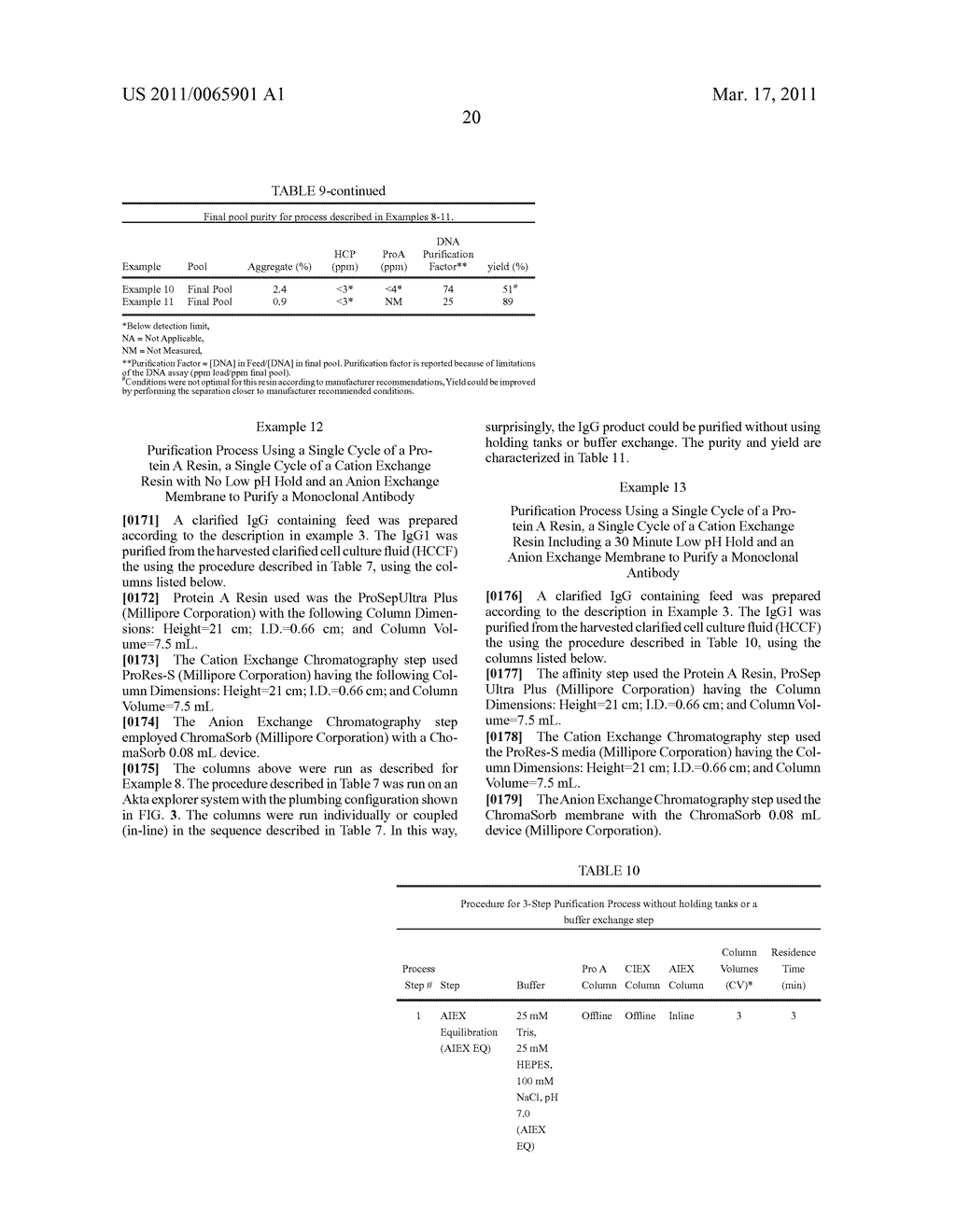 Methods For Purifying A Target Protein From One or More Impurities In A Sample - diagram, schematic, and image 28