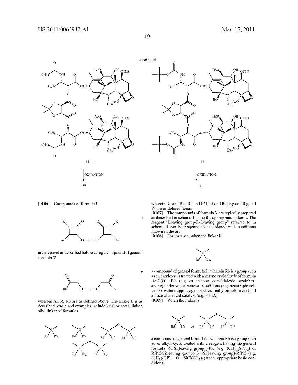 NEW METHODS FOR THE PREPARATION OF TAXANES USING CHIRAL AUXILIARIES - diagram, schematic, and image 20