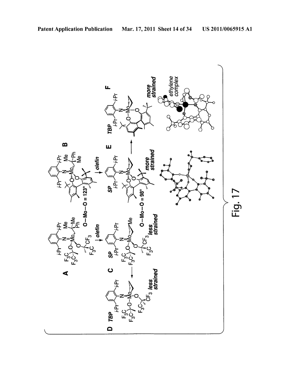 CATALYSTS FOR METATHESIS REACTIONS INCLUDING ENANTIOSELECTIVE OLEFIN METATHESIS, AND RELATED METHODS - diagram, schematic, and image 15