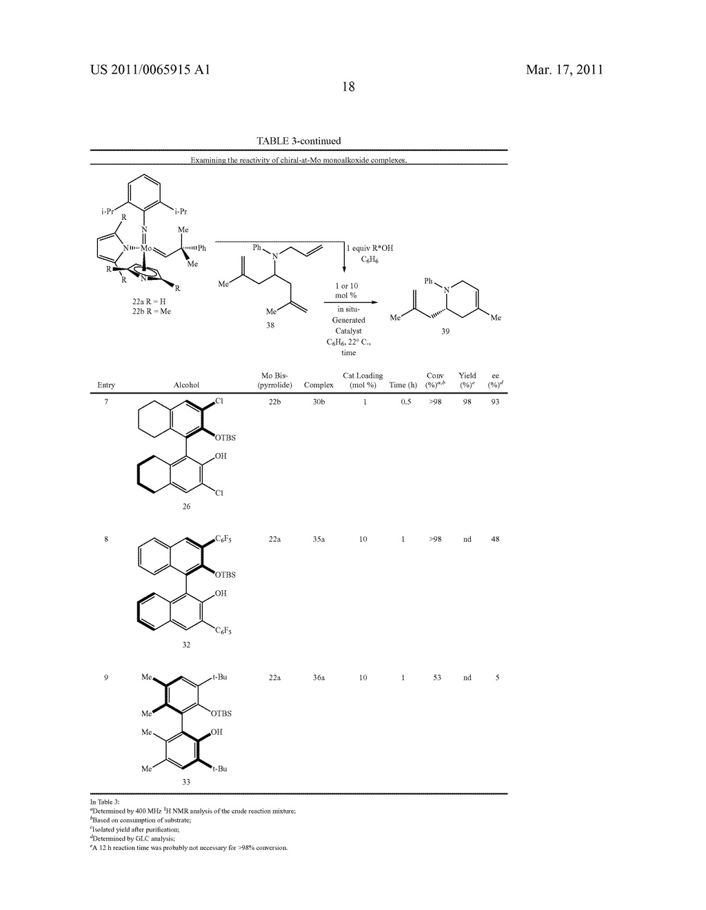 CATALYSTS FOR METATHESIS REACTIONS INCLUDING ENANTIOSELECTIVE OLEFIN METATHESIS, AND RELATED METHODS - diagram, schematic, and image 53