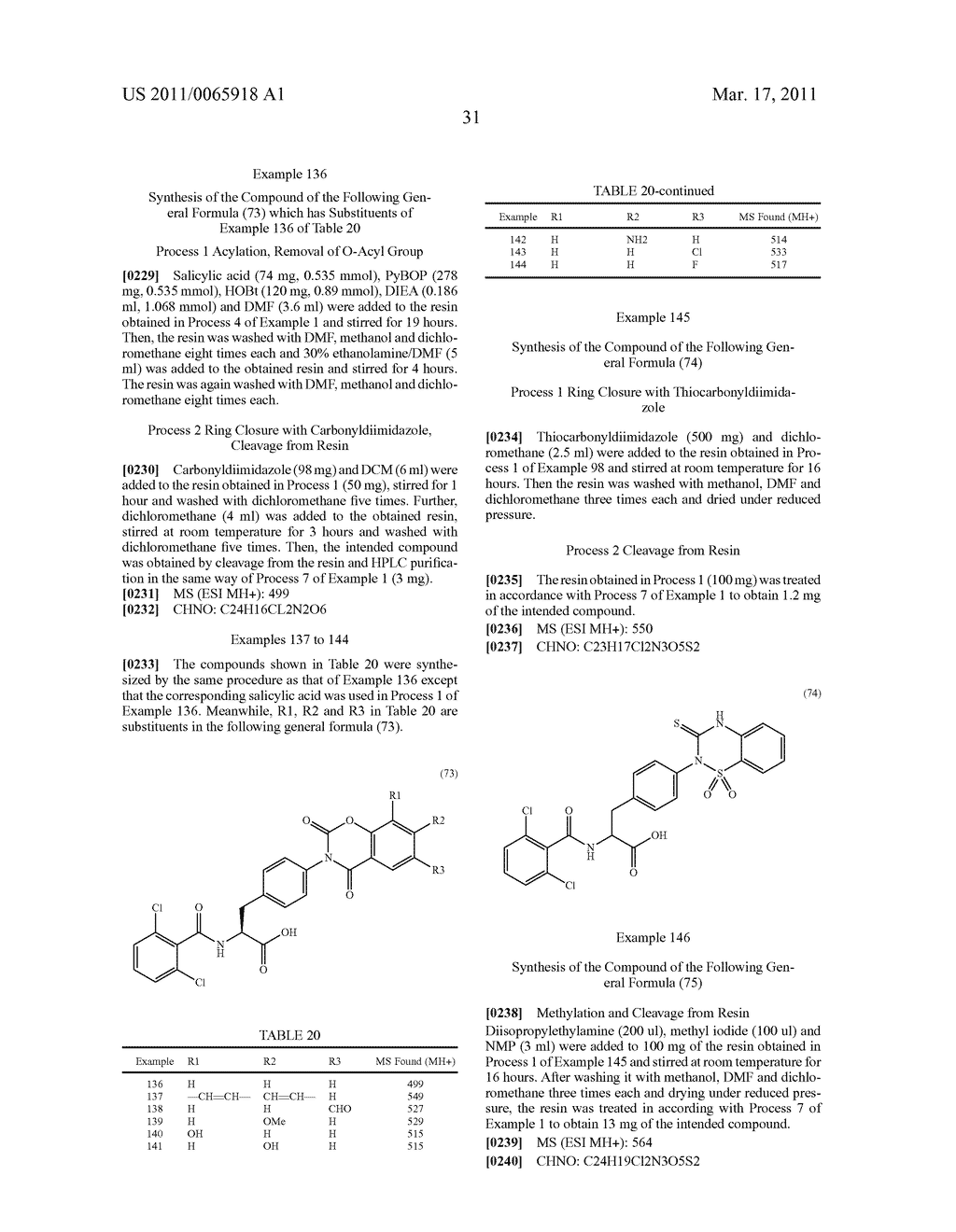 NEW PHENYLALANINE DERIVATIVES - diagram, schematic, and image 32