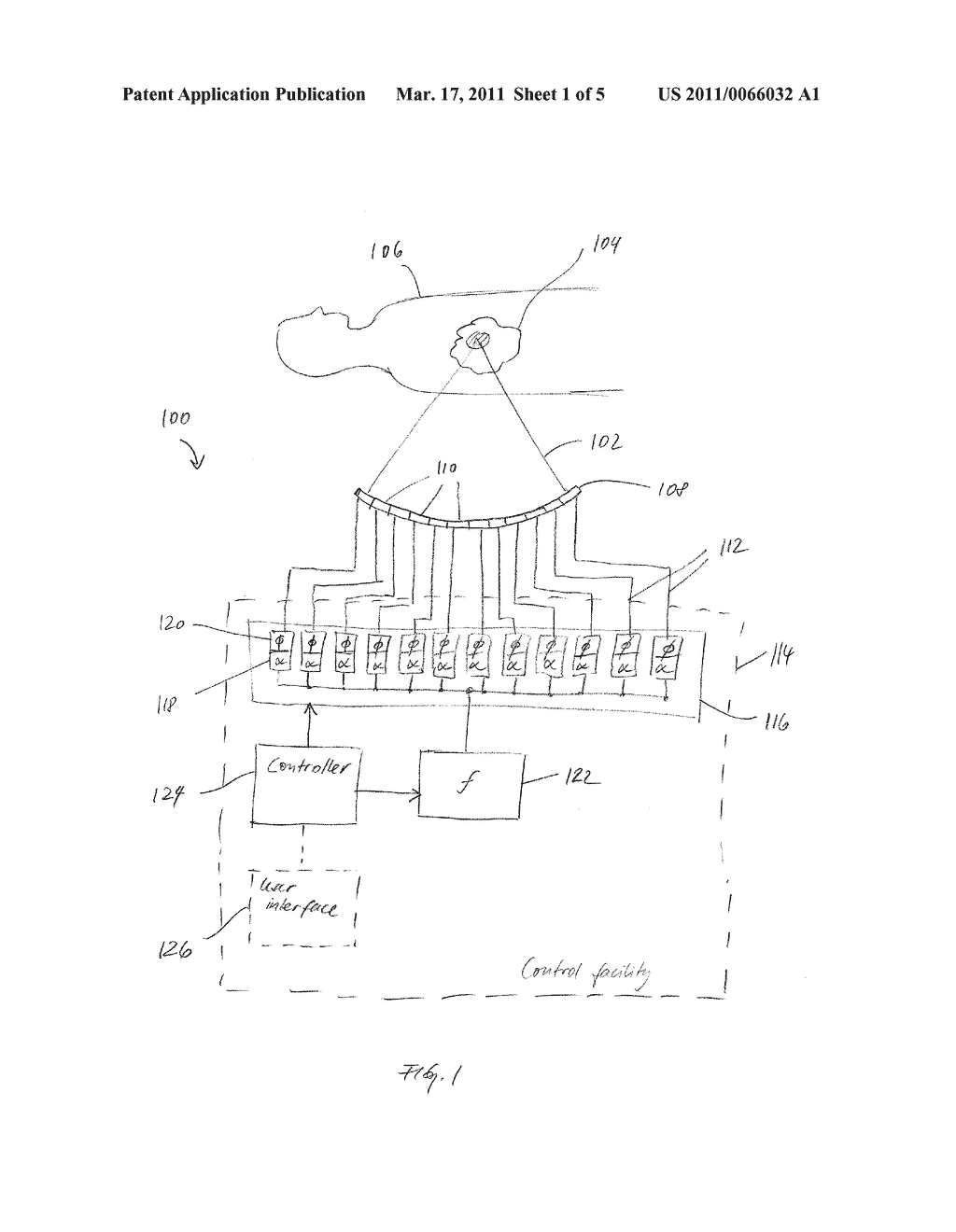 ASYMMETRIC ULTRASOUND PHASED-ARRAY TRANSDUCER - diagram, schematic, and image 02