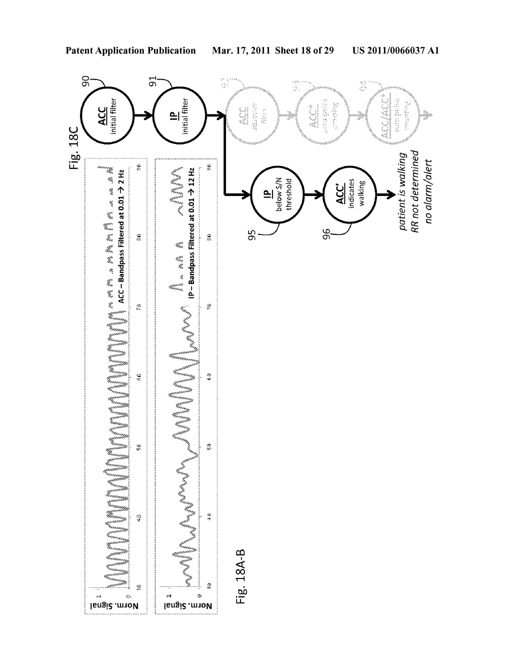 BODY-WORN MONITOR FOR MEASURING RESPIRATION RATE - diagram, schematic, and image 19