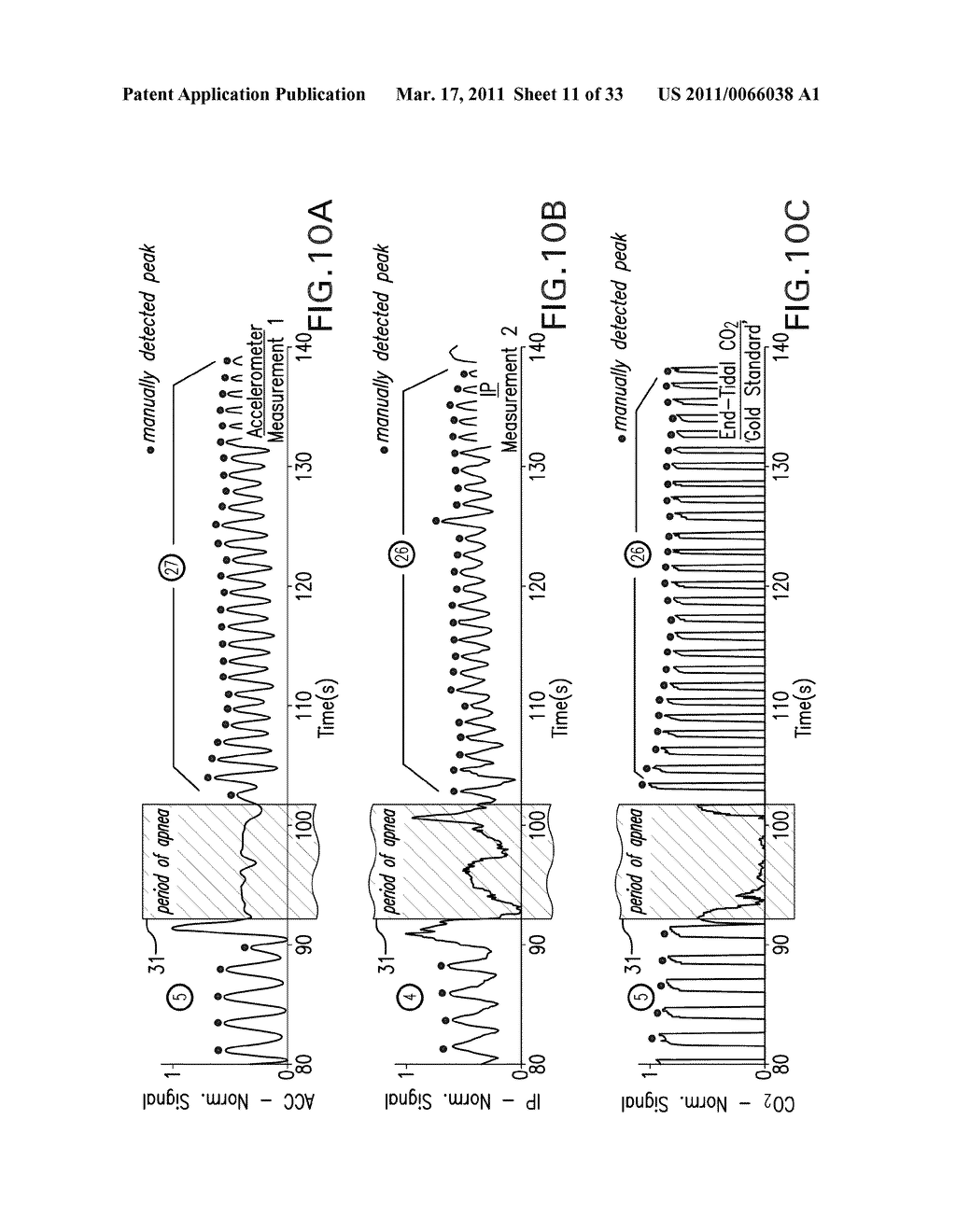 BODY-WORN MONITOR FOR MEASURING RESPIRATION RATE - diagram, schematic, and image 12