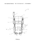 Self contained powered exoskeleton walker for a disabled user diagram and image