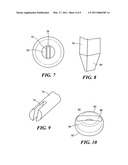 Bone joint suture button and grommet and kit using same diagram and image