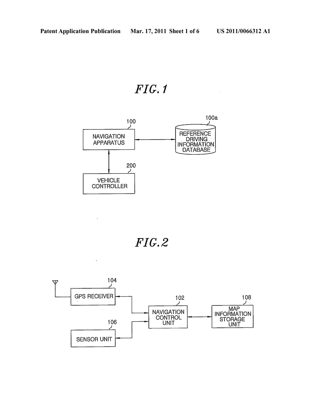 NAVIGATION APPARATUS AND DRIVING ROUTE INFORMATION PROVIDING METHOD USING THE SAME AND AUTOMATIC DRIVING SYSTEM AND METHOD - diagram, schematic, and image 02