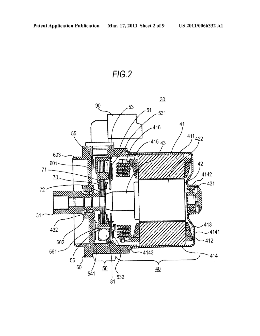 ELECTRIC POWER STEERING APPARATUS AND CONTROL DEVICE INTEGRATED-TYPE ELECTRIC MOTOR - diagram, schematic, and image 03