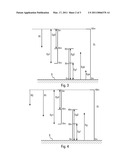 METHOD AND DEVICE FOR AIDING THE NAVIGATION OF AN AIRCRAFT FLYING AT A LOW ALTITUDE diagram and image