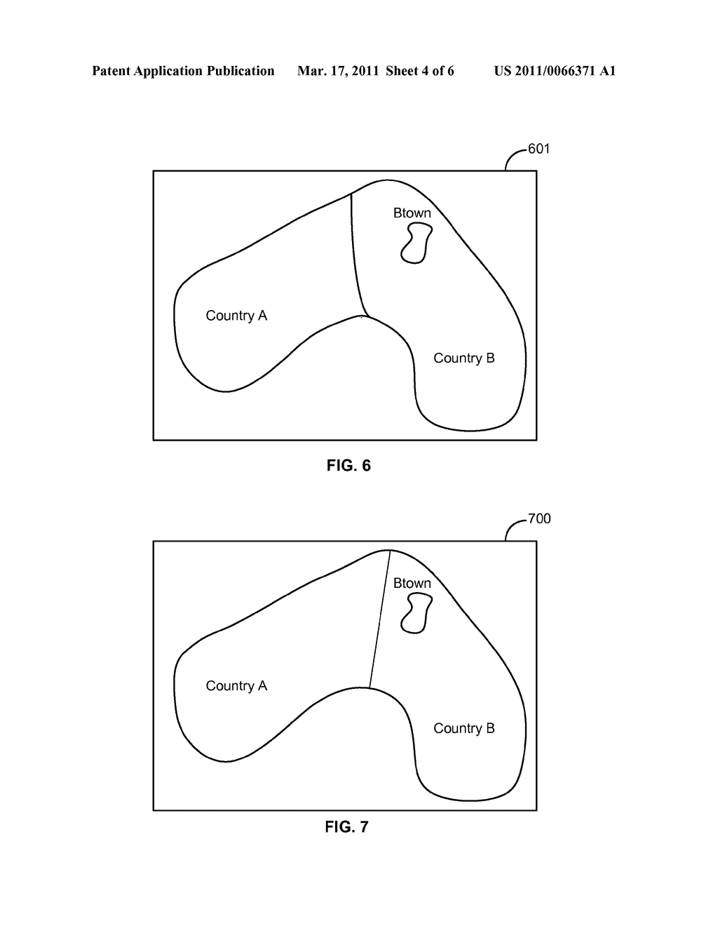 Navigation System and Methods Regarding Disputed Territories - diagram, schematic, and image 05