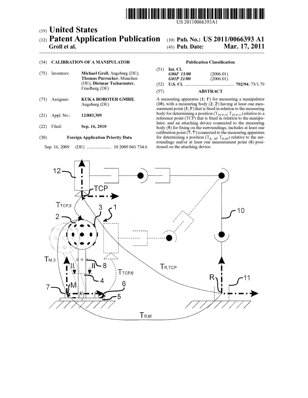 Calibration Of A Manipulator - diagram, schematic, and image 01