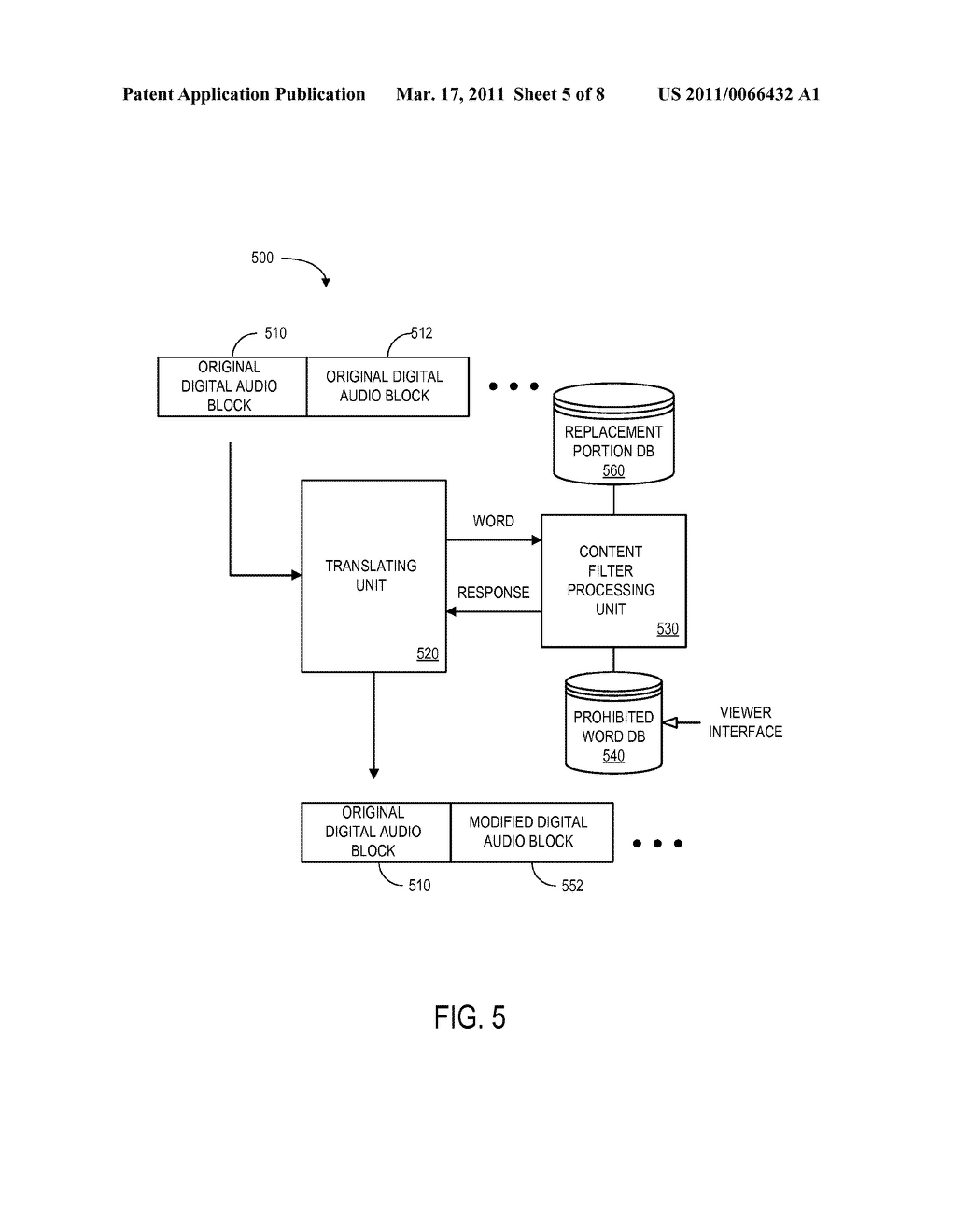 CONTENT FILTERING FOR A DIGITAL AUDIO SIGNAL - diagram, schematic, and image 06