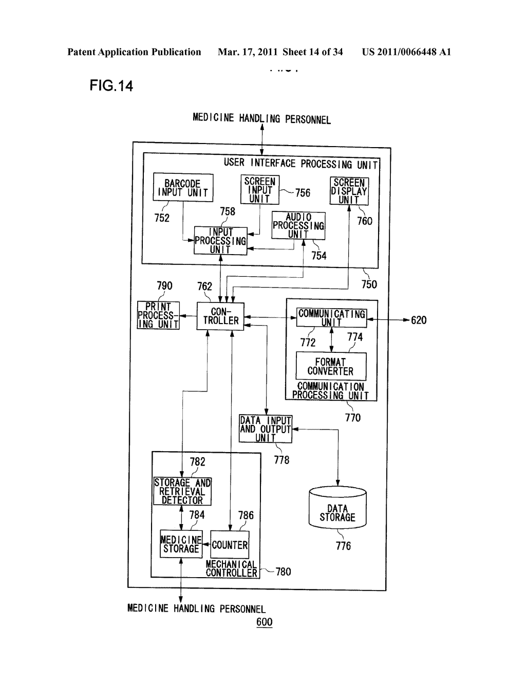 MEDICINE MANAGEMENT APPARATUS AND MEDICINE MANAGEMENT SYSTEM - diagram, schematic, and image 15