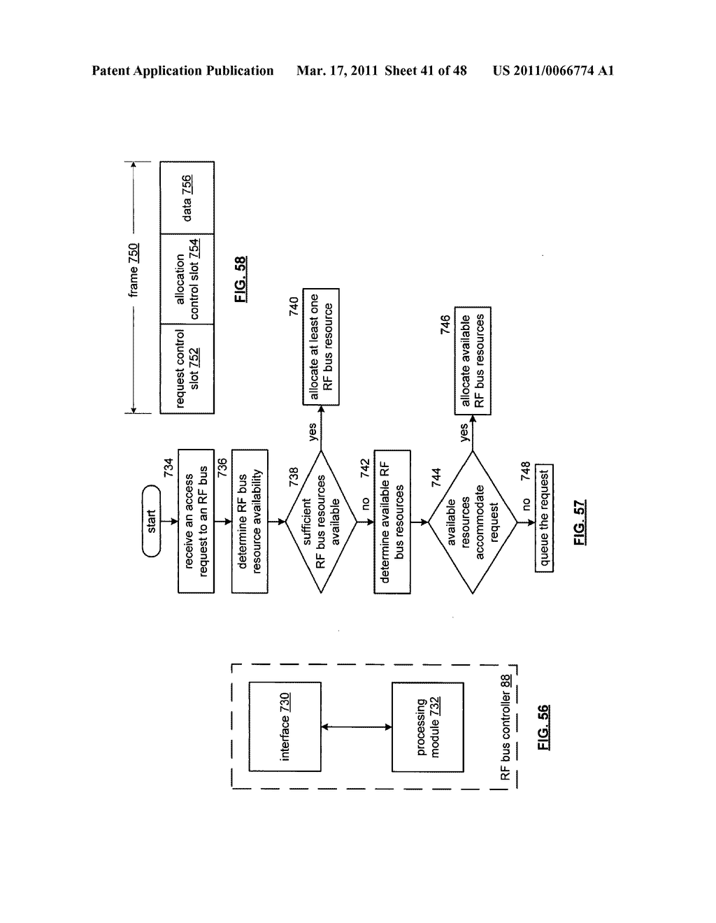 PROCESSING SYSTEM WITH RF DATA BUS AND METHOD FOR USE THEREWITH - diagram, schematic, and image 42