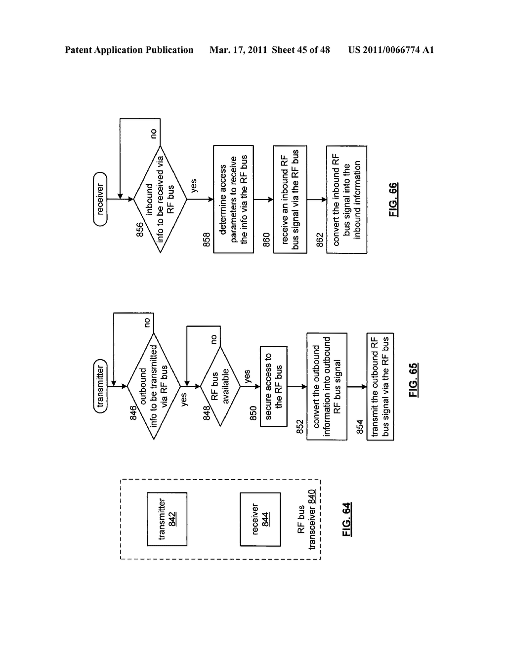 PROCESSING SYSTEM WITH RF DATA BUS AND METHOD FOR USE THEREWITH - diagram, schematic, and image 46