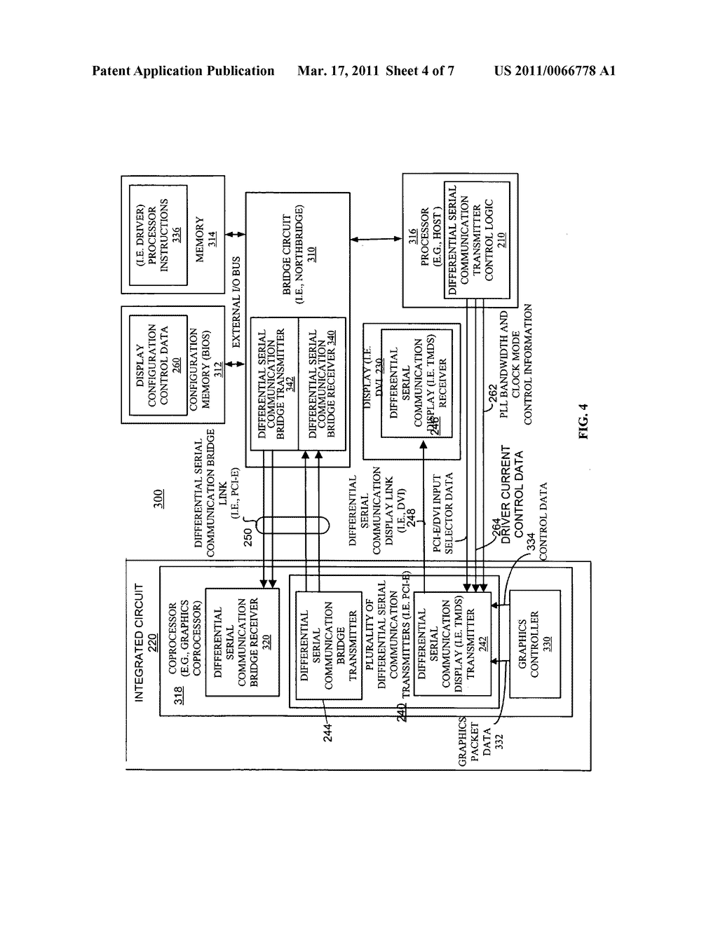 METHOD AND APPARATUS FOR TRANSPORTING AND INTEROPERATING TRANSITION MINIMIZED DIFFERENTIAL SIGNALING OVER DIFFERENTIAL SERIAL COMMUNICATION TRANSMITTERS - diagram, schematic, and image 05