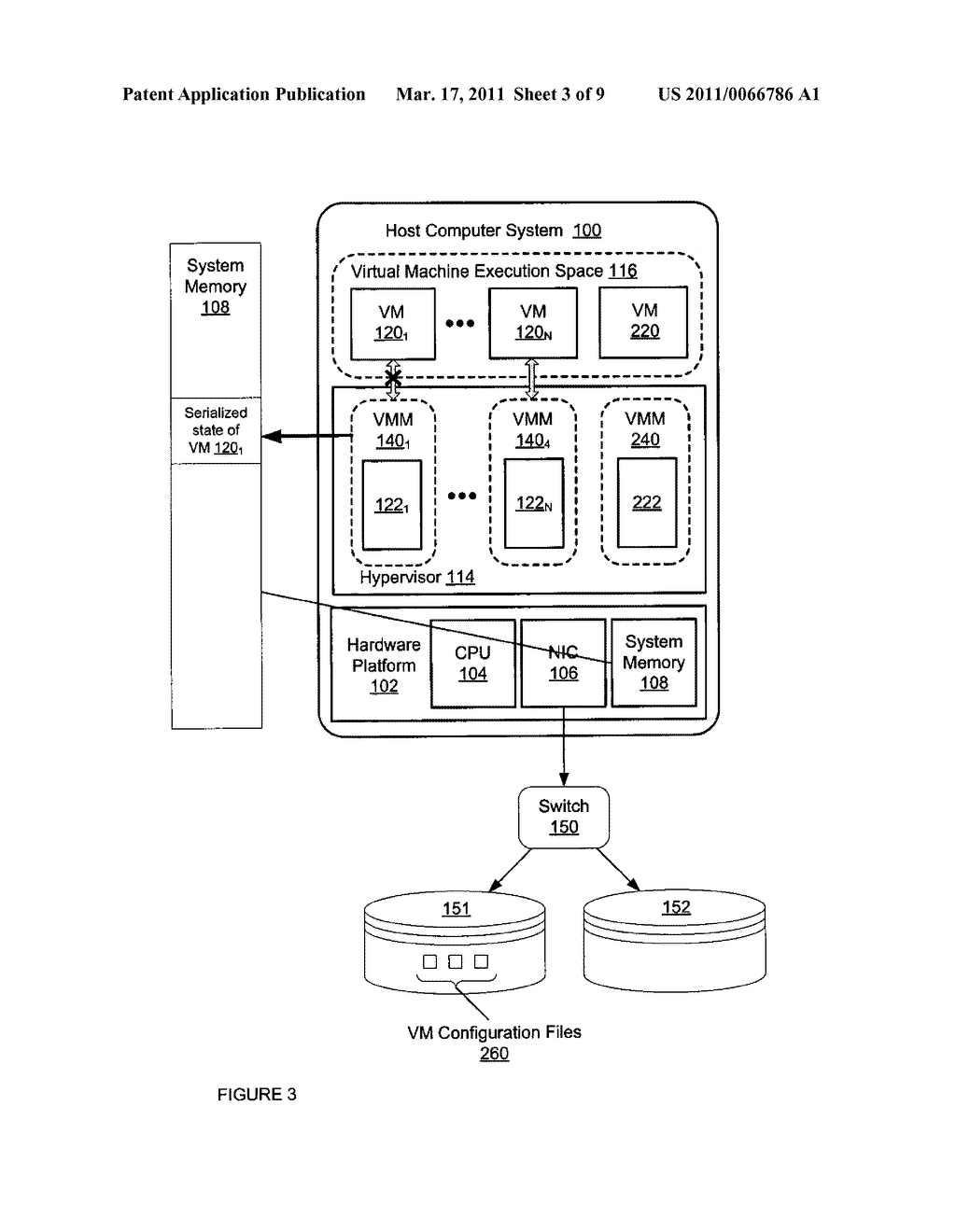 Method of Suspending and Resuming Virtual Machines - diagram, schematic, and image 04